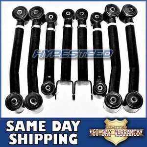KIT DE ELEVACIÓN DE BRAZO DE CONTROL SERIE PRO NEGRO COMPLETO DE 8 PIEZAS PARA JEEP WRANGLER TJ ZJ 97-06 - Imagen 1 de 8