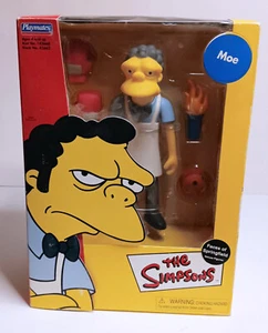 Moe, Figura Deluxe 9", Playmates, Los Simpson, Caras de Springfield, sin abrir - Imagen 1 de 8