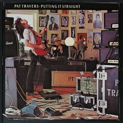 Pat Travers - Putting It Straight - original LP record [NHB2-063] USA - Image 1 of 4