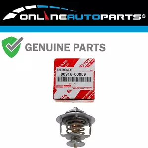 Genuine Toyota Thermostat Landcruiser HZJ70 HZJ73 HZJ75 6cyl 4.2L 1HZ 1990~1999 - Picture 1 of 1