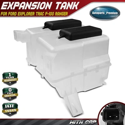 Conjunto de reservatório de fluido de líquido de arrefecimento e lavadora para Ford Ranger 1995-2011 Mercury - Imagem 1 de 4