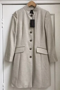 Really Wild Downton Coat UK8 Ivory Stone Colour BNWT - Picture 1 of 24