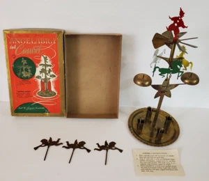 Carrusel vintage de Navidad Angelabra Holt Howard Associates pieza faltante LEER - Imagen 1 de 7