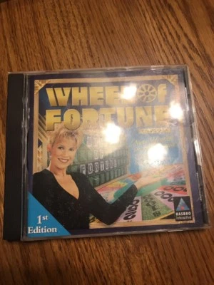 Wheel of Fortune CD-ROM Jewel Case PC, Hasbro Interactive Ships N 24h - Image 1 of 3