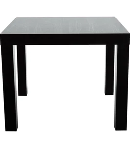 IKEA Lack Coffee Side Table - Home Office Furniture 55 x 55cm -Black-Brown - Picture 1 of 2