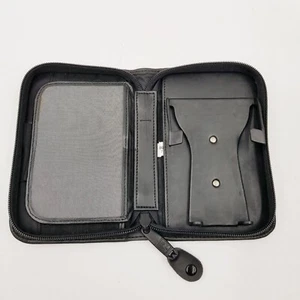 Case Logic GPS Carrying Holder Black Zip Leatherette Wallet Screen Protector - Picture 1 of 8