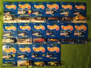 16 Vintage, Premium, 1991 Hot Wheels Vehicles- All new in package - Picture 1 of 10