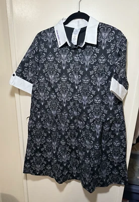 Disney Parks Shop The Haunted Mansion Glow In The Dark Dress Size M/Medium NEW - Image 1 of 4
