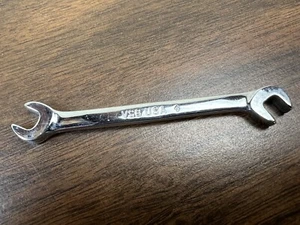 Snap-on Tools VS8 - 1/4" SAE 4 Way Open-End Angle Head Chrome Wrench USA - Picture 1 of 11