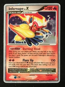 Pokemon Card Infernape Lv.X Panferno Diamond & Pearl 2007 Holo Rare - Bild 1 von 4