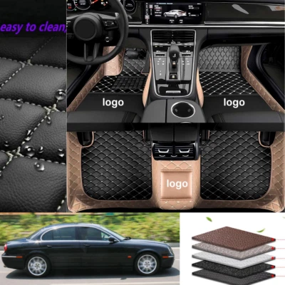 Alfombrillas de coche para Jaguar tipo S tipo X alfombrillas impermeables almohadillas para pies automáticas Foto 1 de 4