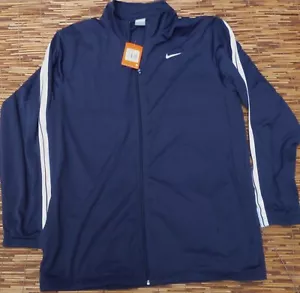 NIKE GIACCA RISCALDANTE BASKET UOMO ZIP BLU POLIESTERE TAGLIA XXL LISTINO 45€ - Foto 1 di 5