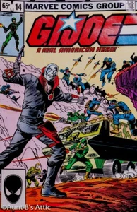 Vintage 80er Marvel G.I. Joe Comics Bronze Age 1983 #14 Bronze Age 2nd Printing - Bild 1 von 1