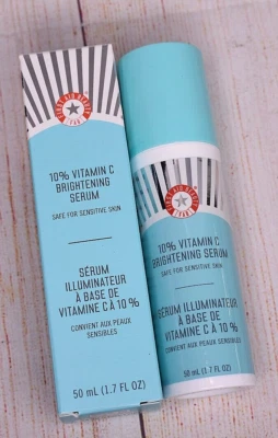 First Aid Beauty 10% Vitamin C Brightening Serum 1.7 fl oz Sensitive Skin NEW - Image 1 of 4