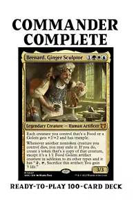 Brenard, Ingwer Bildhauer LEBENSMITTELGOLEM TOKENS Magic MTG maßgeschneidertes Commander Deck - Bild 1 von 7
