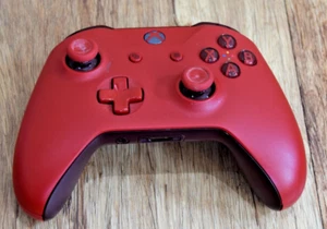 Official Xbox One 2016 STICK DRIFT Red Wireless Controller MICROSOFT - Picture 1 of 8