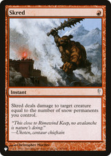 SKRED ~mtg NM-M The List Common x4 Coldsnap