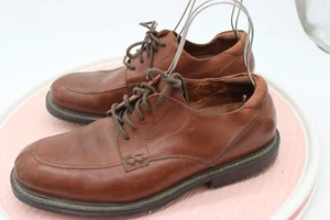 VINTAGE 10.5 M MEN’S FLORSHEIM BROWN LACE UP LEATHER - Picture 1 of 7
