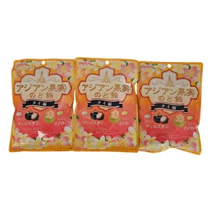 Senjaku Asian Fruit Throat Hard Candy Mangosteen and Pomelo Flavor - Pack of 3 - Picture 1 of 5