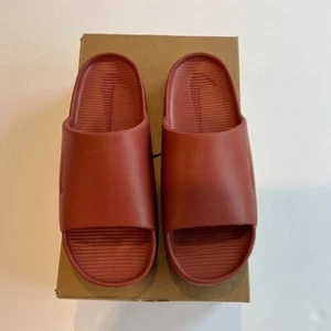 NIKE Calm Slide Rugged Orange Sandals – Size 9 Women / 8 Men - Picture 1 of 9