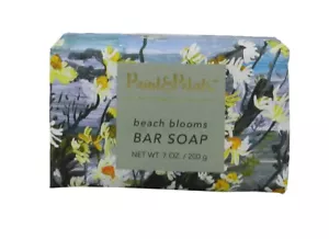2 barras x pintura y pétalos playa flor perfumado barra jabón 7 OZ cada una - Imagen 1 de 2
