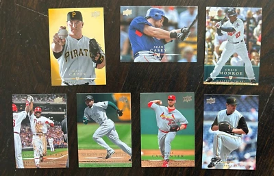 2008 Upper Deck Baseball Card Collection - 7 Card Set - Image 1 of 2