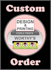 WW Belt 7.75 x 3.25 inch Edible Icing Print Cake/Cupcake Topper (Custom Order)