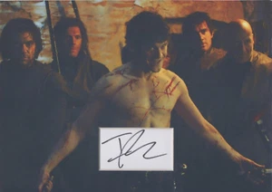 Exhibición de fotos firmada por IWAN RHEON 12x8 RAMSEY BOLTON con certificado de autenticidad de Juego de Tronos - Imagen 1 de 1