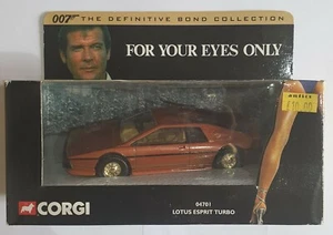 Corgi 007 The Definitive Bond Collection Lotus Esprit Turbo - Foto 1 di 2