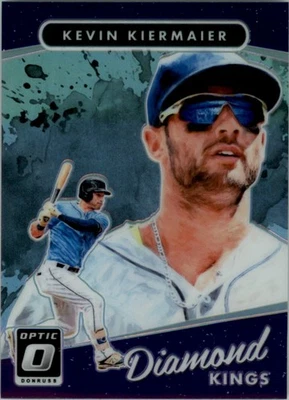 2017 Donruss Optic Holo #27 Kevin Kiermaier DK - BB - Image 1 of 2