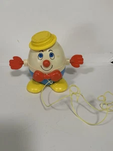 Juguete de colección Fisher Price Humpty Dumpty Pull #736 - Imagen 1 de 6