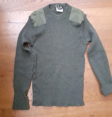 Vintage Army Barbour Military Wool jumper Rare Falklands 1982 commando hunting  - Image 1 of 4