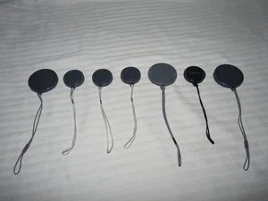 Lot of 7 Canon Lens cap caps for cameras and camcorders - Picture 1 of 6