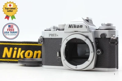 Cámara fotográfica Nikon FM3A 35 mm totalmente funcional [como nueva] con correa, tapa de Japón Foto 1 de 4