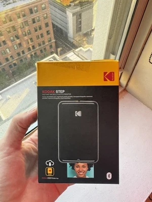 Kodak Step Instant Mobile Photo Printer - black (used) - Image 1 of 4