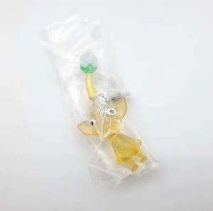 Yellow pikmin 1" mini keychain charm figure gacha clear - Picture 1 of 1
