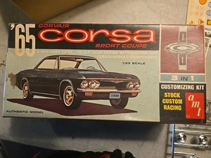 Oldtimer ~ AMT 1965 Corvair Corsa Sportcoupe 3 in 1 ungebaut Maßstab 1:25 - Bild 1 von 7