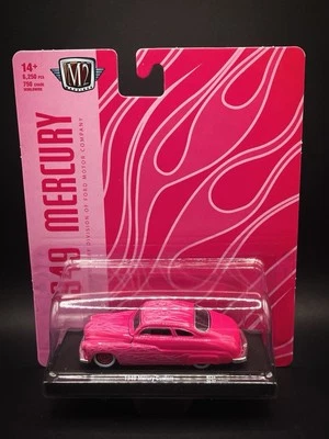 M2 Machines - 1949 Mercury Custom - Pink Flames *TARGET EXCLUSIVE* - Image 1 of 4