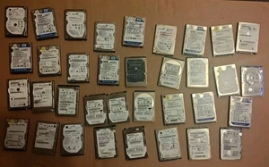 35x Stück 2,5" HDD Festplatten Konvolut bis 1000GB (1TB) Kapazität 2,5" SATA - Photo 1/4
