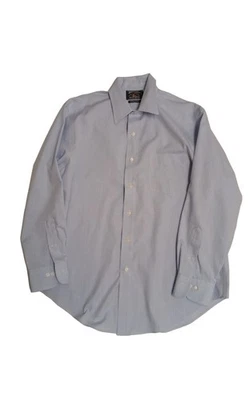 CAMISA AMERICAN LIVING - SIN ARRUGAS PARA HOMBRE: Azul liso - Manga larga. 16 32/33 Foto 1 de 4