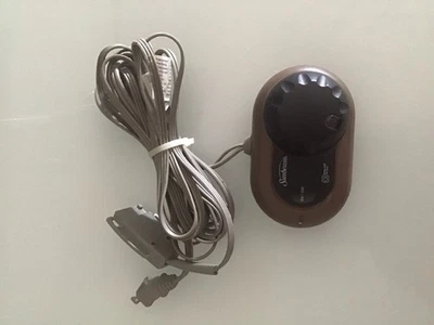 Controlador de manta eléctrica Sunbeam original OEM PAC-464S K85PB de 3 clavijas marrón/negro Foto 1 de 4
