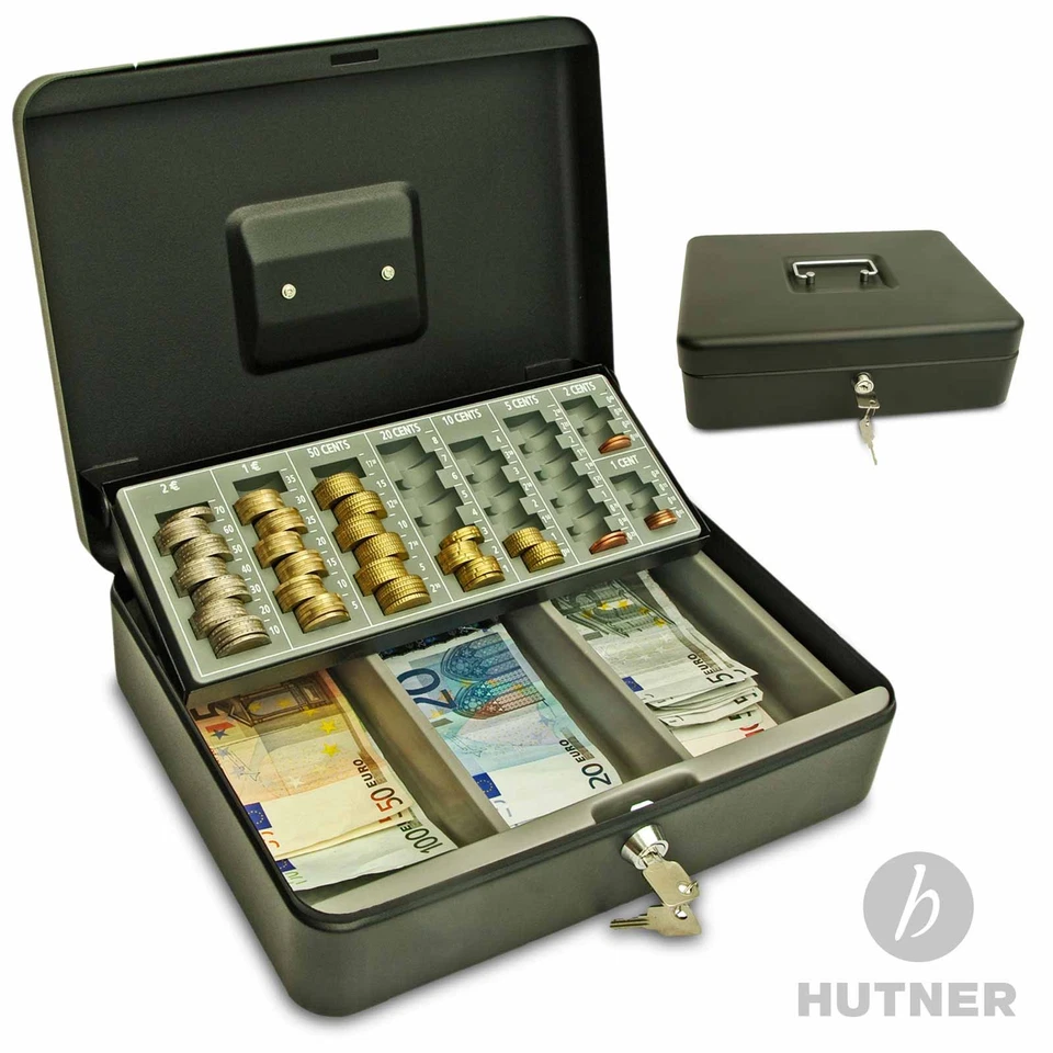 Top Geldkasse Münzsortierer Geldkasette Münzbrett Kasse