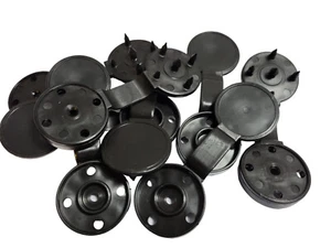 100 x Befestigungsclip wiederverwendbar für Windschutzscheibe Sichtschutzplane Plane - Bild 1 von 6