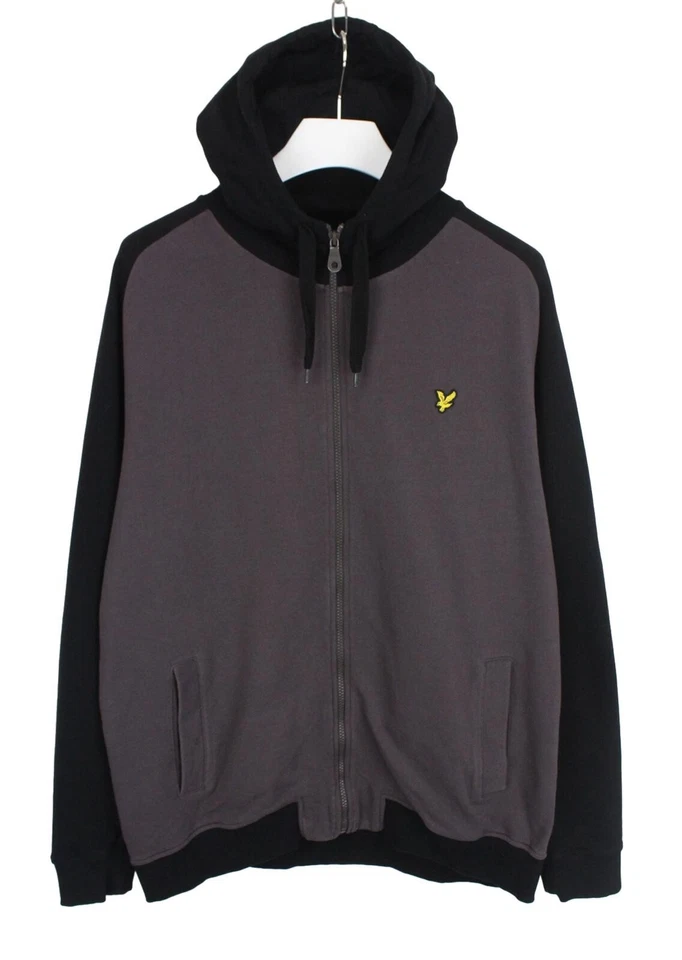 LYLE & SCOTT ML1433V Sudadera con Capucha Para Hombre 2XL Cremallera Completa Bolsillos con Capucha Foto 1 de 4
