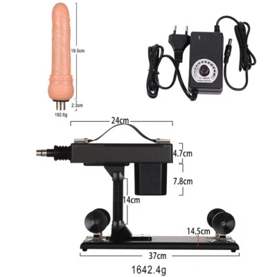 Máquina sexual realista vibrador consolador estimulador automático masturbador mujeres hombres Foto 1 de 4