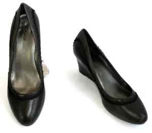 BOCAGE - Zapatos Cuña Cuero Marrón 40 - Muy Buen Estado - Imagen 1 de 6