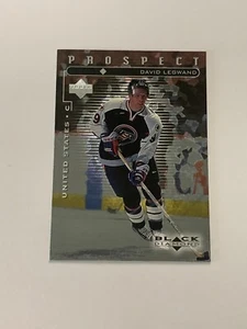 1998-99 UD BLACK DIAMOND HOCKEY PROSPECT DAVID LEGWAND TEAM USA #115 - Picture 1 of 2