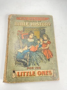Aunt Charlotte's Bible Stories for Little Ones Vintage Book Collectible - Picture 1 of 8
