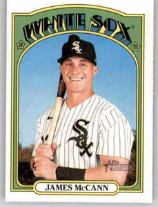 2021 Heritage James McCann MLB Base Card PWE White Sox #346 - Picture 1 of 2
