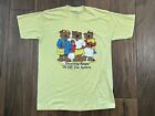 Vintage Freestyle Funwear Bears Shopping Single Stitch T Shirt Large 